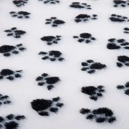 Килимок для собак VetBed Small Paws white 80х100 см (VB-001)