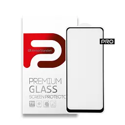 Захисне скло на OPPO Reno 4 з олеофобним покриттям, Pro, повне проклеювання, антистатичний і пиловідштовхуючий шар, 9H, самоклеючеся, 2.5D, на весь екран, антистатичний клей, ArmorStandart (ARM57178)