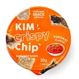 Чіпси Yopokki Snack Seaweed Kim Crispy Chip Topokki 30г - мініатюра 4