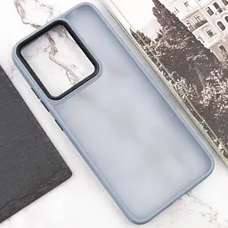 Чохол TPU+PC Lyon Frosted для TECNO Spark 8C Sierra Blue - мініатюра 4
