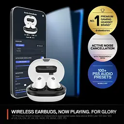 Навушники SteelSeries Arctis GameBuds TWS Bluetooth White (61682) - мініатюра 11