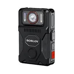 Нагрудний відеореєстратор Boblov M7 PRO 4K 128GB GPS (75-00213)