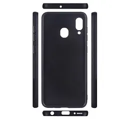 Чохол-бампер Primolux Gradient Glass для Samsung Galaxy A40 2019 (SMA405) Red - мініатюра 3