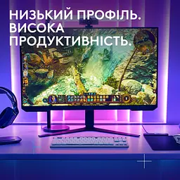 Клавіатура Logitech G515 TKL Lightspeed Tactile Bluetooth UA White (920-012539) - мініатюра 2