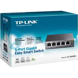 Комутатор мережевий TP-Link (TL-SG105E) - мініатюра 4