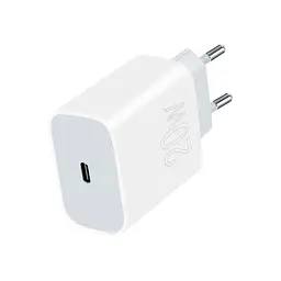 Зарядний пристрій WUW C176 USB-C PD 20 Вт білий (WUW-C176) - мініатюра 3