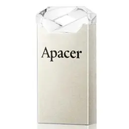 Флеш накопичувач USB 32Gb Apacer AH111, Crystal, USB 2.0 (AP32GAH111CR-1) - мініатюра 2