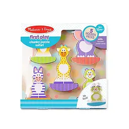 Формовий пазл-качалка Melissa&Doug Сафарі, 5 елементів (MD1886) - мініатюра 3