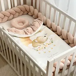 Комплект для новонародженого із захистом та ковдрою Sweet Dream Детский pbe0050008