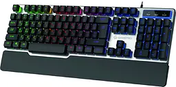 Клавіатура GamePro GK599 Stinger RGB USB Silver (GK599) - мініатюра 2