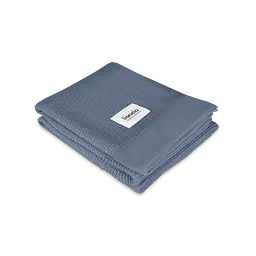 Ковдра Lionelo Bamboo Blanket Blue 100х75 см блакитна (LO-BAMBOO BLANKET BLUE) - мініатюра 2