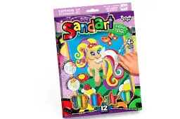 Набір творчості Фреска із піску Sand Art SA-01-01,02,03,04...10 Різнокольоровий shop (2000072122011) - мініатюра 2