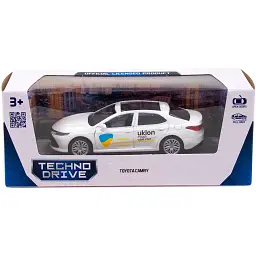 Машина TechnoDrive Toyota Camry Uklon (білий) (250291) - мініатюра 11