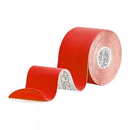 Стрічка кінезіологічна (кінезіо тейп) 4FIZJO 5 см x 5 м 4FJ0541 Red (P-5907739318800) - мініатюра 5