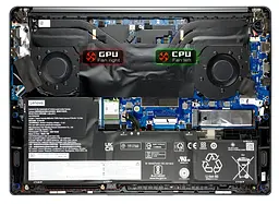 Вентилятор Lenovo кулер (GPU Fan 12V) для моделей ноутбука ideapad 5 Pro 16ACH6 (82L5), 16ARH7 (82SN), 16ARH7 (82SN), Slim 7 Pro 16ACH6 (82QQ), 16ARH7 (82UW) (DFSCL12E16486H) Оригінал - мініатюра 3