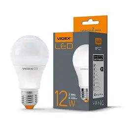 Лампочка Videx A60e 12W E27 3000K (VL-A60e-12273) - мініатюра 2