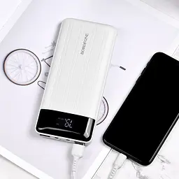 Зовнішній акумулятор 20000 mAh Borofone BT21A 2xUSB 2A - мініатюра 4