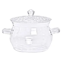 Кастрюля із жаростійкого скла 2 л, прозорий Yiwu HP-33-1