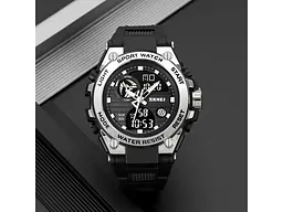 Чоловічий наручний годинник 2360BKSI Black-Silver Skmei acs0029964 - мініатюра 7
