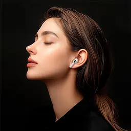 Бездротові навушники Hoco EW81 Elegant true wireless touch screen BT headset, BT5.4, 30mAh, 300mAh, 4h, white - мініатюра 9