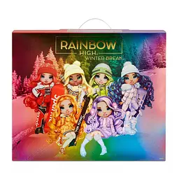 Лялька Rainbow High Winter Break Скайлер Бредшоу, з аксесуарами (574798) - мініатюра 8