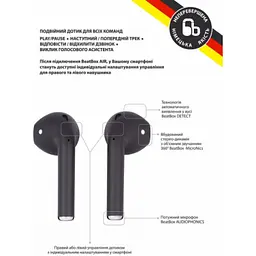 Навушники BeatBox PODS AIR 2 Wireless Charging Black (bbpair2wcb) - мініатюра 3