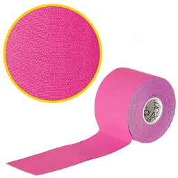 Стрічка кінезіологічна (кінезіо тейп) 4FIZJO 5 см x 5 м 4FJ0540 Pink (P-5907739316004) - мініатюра 3