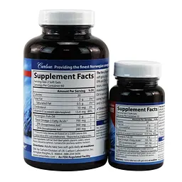 Риб'ячий жир Carlson Fish Oil 700 мг, 120 + 30 капс лимон - мініатюра 2