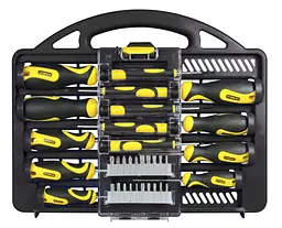 Викрутки 1/4", бітотримач, 20 біт, SL,PH,PZ,Torx, кейс набір 34шт Stanley hoz0014108 - мініатюра 4