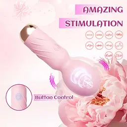 Вібратор B - Series Cute Mini Wand 10.1 см (рожевий) - мініатюра 8