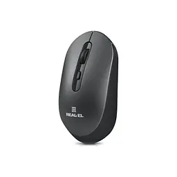 Мишка REAL-EL RM-470W Wireless/Bluetooth Dark Gray (EL123200049) - мініатюра 5