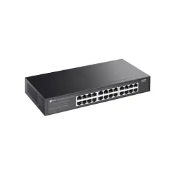 Комутатор TP-Link LS1024G, Black, 24x10/100/1000 Mb/s, металевий корпус, некерований - мініатюра 4