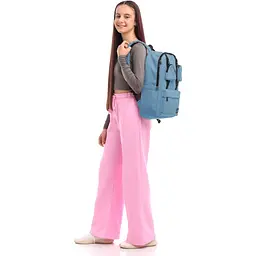 Рюкзак GoPack Education Teens 178 сіро-блакитний (GO25-178L-3) - мініатюра 19