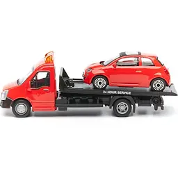 Ігровий набір Bburago Автоперевізник з автомоделлю Fiat 1:43 (18-31402) - мініатюра 4