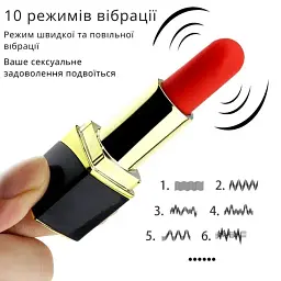 Вібратор I’MCUM Secret Kiss Червоний (IM-ZDB254) - мініатюра 5