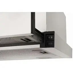 Витяжка телескопічна Ventolux Garda 60 WH (700) LED - мініатюра 3