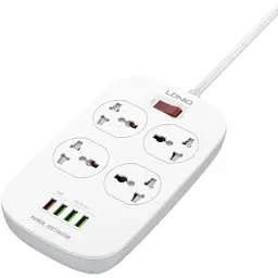 Мережевий фільтр живлення LDNIO SC4407Q 4роз. 4USB 2м (SC4407Q)