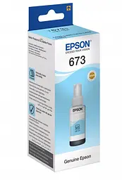 Контейнер з чорнилом Epson L800 light cyan (C13T67354A) - мініатюра 2