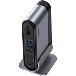 Адаптер Baseus Working Station Four-Screen Multifunctional Type-C Hub Adapter CAHub-HG0G