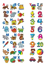 English for Kids. Алфавіт і цифри. Alphabet and Numbers - Лариса Зінов'єва - миниатюра 5