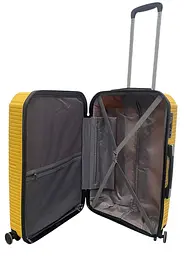 Валіза мала для ручної поклажі Worldline Airtex 291 поліпропілен S Жовтий - мініатюра 5