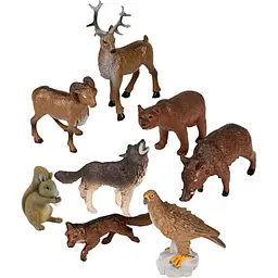 Набір фігурок лісових тварин Miniland Forest Animals, 8 шт. (25126)