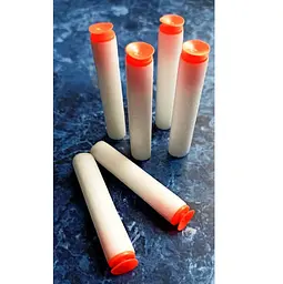 Патрони для бластерів Nerf люмінесцентні з присоском 10 шт.