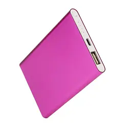 УМБ Power Bank Pingan 9800 mAh 114 повербанк зовнішній акумулятор Pink (16135) - мініатюра 4