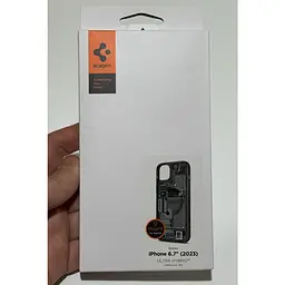 Чохол оригінальний протиударний Spigen Ultra Hybrid Crystal MagSafe для iPhone 14 Plus/15 Plus Zero One ACS06664 - мініатюра 3