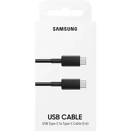 Кабель Samsung USB-C to USB-C 100W Black (EP-DN975BBRGRU) [97782] - мініатюра 4