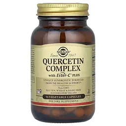 Кверцетин Quercetin Complex with Ester-C Plus 50 капсул Solgar vit0005757