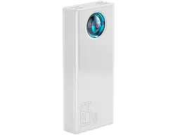 Зовнішній акумулятор (Power Bank) BASEUS Amblight Digital Display Quick Charge 65W 30000mAh White (PPLG-A02) - мініатюра 2