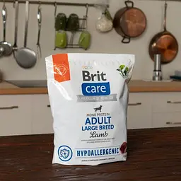 Сухий корм Brit Care Dog Hypoallergenic Adult Large Breed для собак великих порід, гіпоалергенний з ягням, 1 кг - мініатюра 6