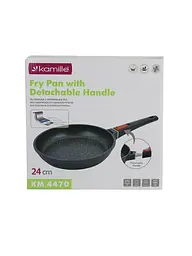 Сковорода Kamille KM-4470 24 см ручка, що знімається. - мініатюра 6
